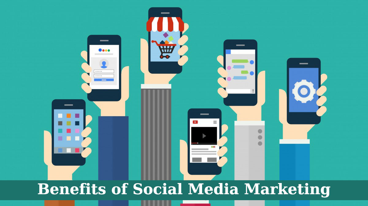 What are the top benefits of social media marketing for your business?